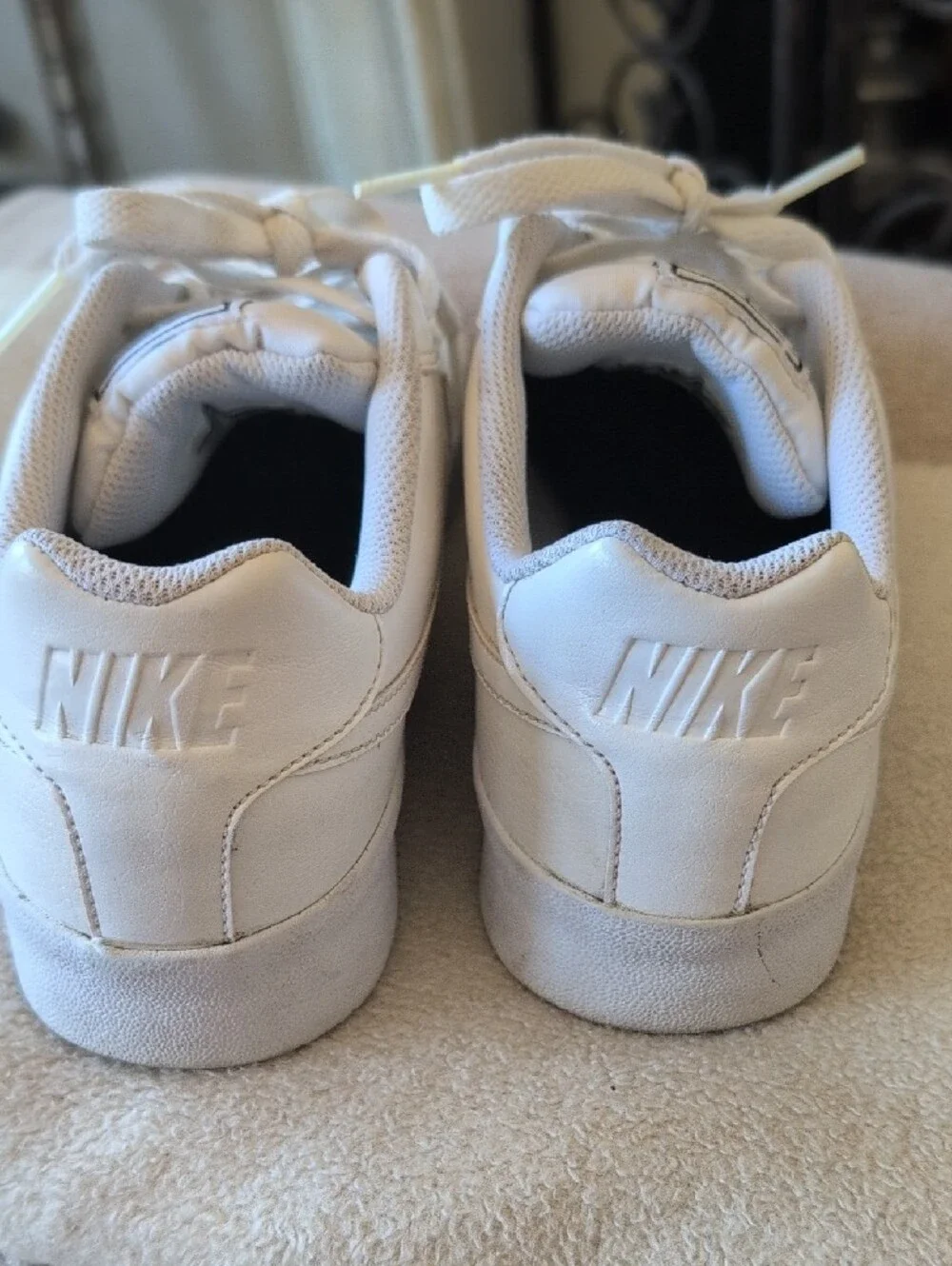 Nike Court Royale AC Triple White Women's Low-Top Athletic Sneakers